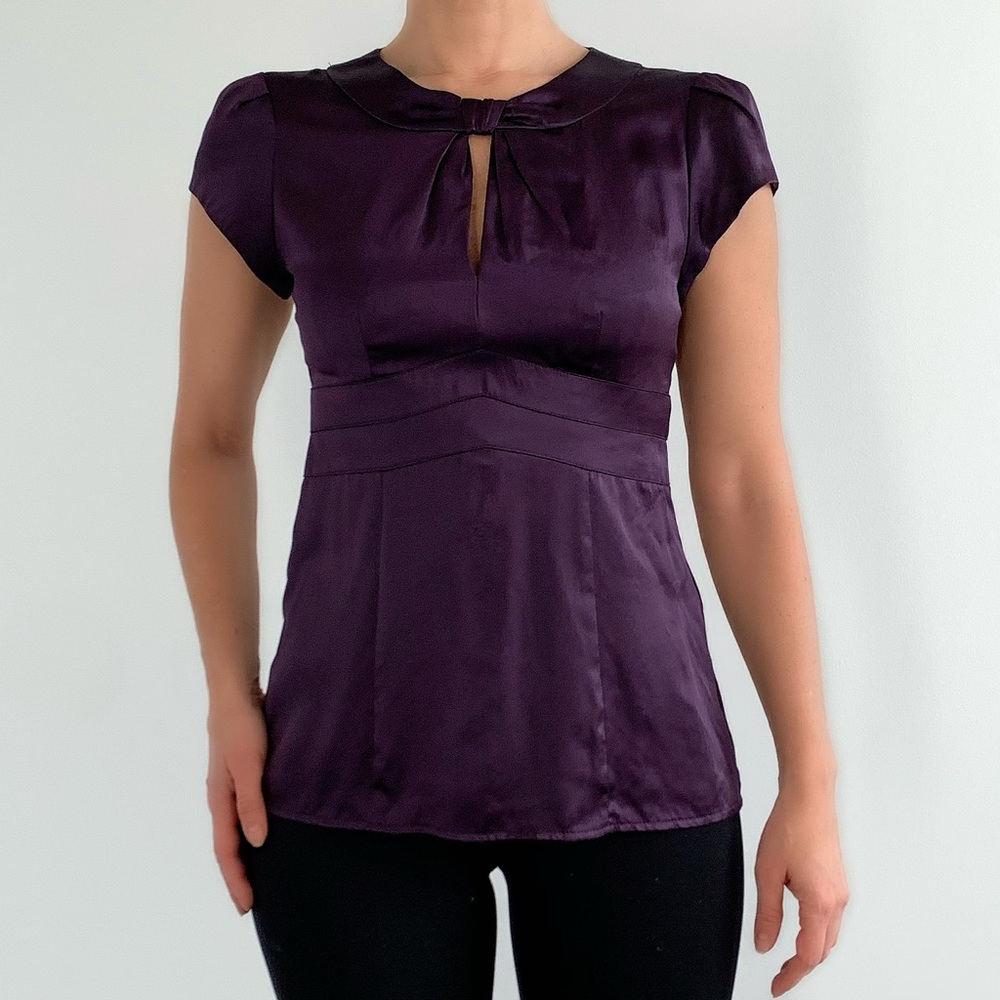 *SOLD* Silk Nanette Lepore shirt